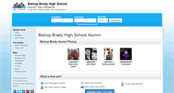 Desktop Screenshot of bishopbradyhighschool.org