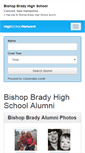 Mobile Screenshot of bishopbradyhighschool.org